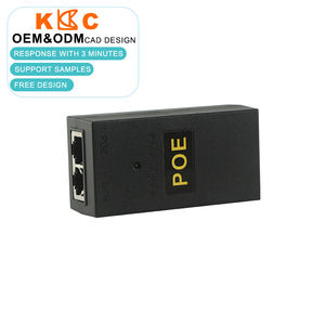 Inyector PoE de Escritorio 48V 24V, Adaptadores PoE para Switch Ethernet, Switch PoE para Cámara IP - Product Image 1