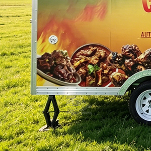 Remolque de Café Estilo Americano, Camión de Comida Moderno para Hamburguesas, Totalmente Equipado, Carrito de Pizza DOT para Catering - Product Image 5