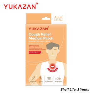 Parche Médico Yukazan para el Alivio de la Tos en Adultos, 6 Unidades, Proveedor B2B con Garantía, Parche de Hidrogel Herbal de Primera Calidad, Superventas en Malasia - Product Image 3