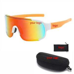 ZHIHENG 2024 alta calidad Original marca personalizada Logo correr gafas de sol deporte vidrio Unisex deporte gafas de sol lunettes de solei - Product Image 1