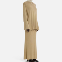 Ensemble haut et jupe Willson, élégant, modeste, musulman, doux, confortable, nouveau design avec boutons pour un usage quotidien