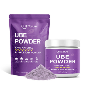 CHTNature UBE-Powder, Extracto de Raíz de Ñame Silvestre 100% Natural, Latte de UBE, Polvo de Ñame Morado - Product Image 1