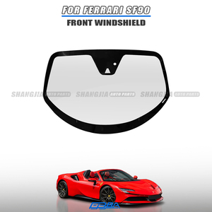 OEM Replacement Exact Fit <b>Polished</b> High Quality Tempered <b>Car</b> Windshield For Ferrari SF90 2020-2026 - Product Image 1