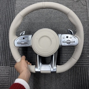 Volant en cuir <span class=keywords><strong>Mercedes</strong></span> pour Classe C/Classe E/<span class=keywords><strong>GLC</strong></span>/GLE/GLB/CLA/C200/E300 260 – Nouvelle conversion et mise à niveau - Product Image 6