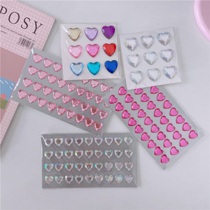 Aangepaste Zelfklevende Diamant <span class=keywords><strong>Stickers</strong></span> 3d Crystal Edelstenen Strass Sticker Voor Diy Ambachten Scrapbooking Kaart Maken Telefoon Bling <span class=keywords><strong>Stickers</strong></span> - Product Image 2