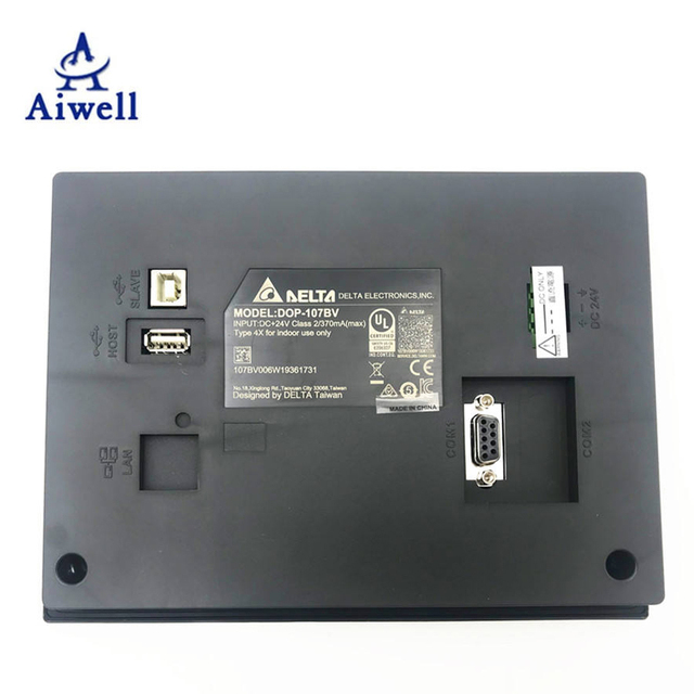 Original Taiwan Delta 7 Inch HMI Touch Screen DOP107BV DOP-107BV