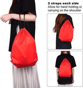 Pedido Mínimo de 100 Piezas, Bolsas Deportivas con Cordón Personalizadas con Diferentes Logotipos o Diseños, Bolsas de Gimnasio con Cordón de Poliéster para Mujeres y Hombres - Product Image 5