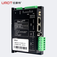 UM247E 24-50V DC 0.1-7A EtherCAT Stepper Motor Driver untuk 2 Fase 1.8 °   Motor Stepper Nema 23 24 34