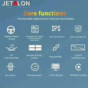 Panel de Instrumentos LCD de 12.3 Pulgadas para Mercedes Benz Clase ML GL GLE GLS R, Carplay Inalámbrico, Android Auto, Velocímetro - Product Image 6