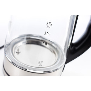 Tetera Turca Inalámbrica de 1.8L, Hervidor de Agua Caliente de Doble Función, Samovar de Acero Inoxidable para el Hogar - Product Image 2