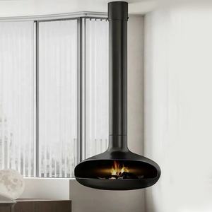 <span class=keywords><strong>Prix</strong></span> usine 1000mm bio-éthanol <span class=keywords><strong>cheminée</strong></span> véritable feu Pellet suspendu conception en acier pour une utilisation intérieure hôtel Villa salon décor - Product Image 2