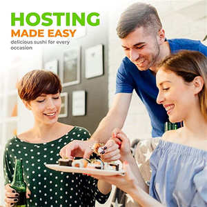 Mj <span class=keywords><strong>sushi</strong></span> làm <span class=keywords><strong>Kit</strong></span> với Bazooka, Tre cán nhanh chóng <span class=keywords><strong>DIY</strong></span> <span class=keywords><strong>Sushi</strong></span> Maker Set bếp gạo CuộN khuôn công cụ cho trẻ em mới bắt đầu - Product Image 3