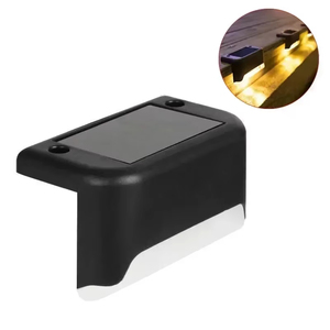 Светодиодные Ландшафтные светильники на солнечной батарее IP65, уличные ступенчатые светильники для внутреннего двора, настенные ограждения для сада, декоративные настенные светильники на солнечной батарее - Product Image 1