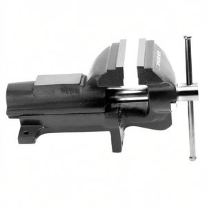 Tornillo de Banco Paralelo Fervi de Hierro Fundido Nodular, Ancho de Mordaza de 100 mm, Herramienta de Taller de Alta Resistencia - Product Image 2