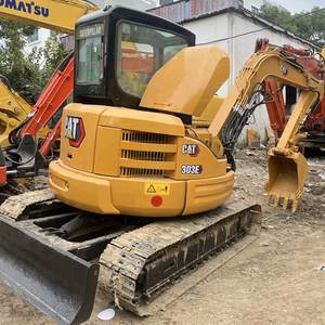 รถขุดขนาดเล็กยี่ห้อแคทเทอร์พิลลาร์ญี่ปุ่นมือสอง รุ่น CAT303/302/303e/304/305.5e/306e เครื่องยนต์และปั๊มไฮดรอลิกของแท้จากญี่ปุ่น ปี 2016 - Product Image 1