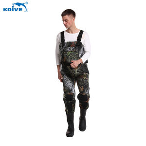 KDIVE-Botas de neopreno de camuflaje <span class=keywords><strong>para</strong></span> pesca, cofre de caza impermeable, fabricante OEM - Product Image 5