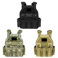 Gilet tactique à dégagement rapide en une seconde, équipement d'extérieur, gilet d'entraînement multifonctionnel, uniforme tactique résistant à l'usure
