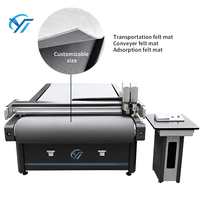 Tapis en feutre de haute qualité pour machine de découpe à couteau oscillant CNC