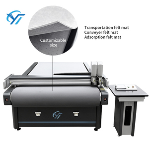 Chất lượng cao cảm thấy <span class=keywords><strong>Mat</strong></span> cho <span class=keywords><strong>CNC</strong></span> dao dao động máy cắt - Product Image 3