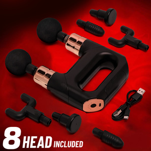 Masajeador Muscular Portátil <span class=keywords><strong>de</strong></span> Doble Cabezal Kingworth Eléctrico Tipo-C, <span class=keywords><strong>Pistola</strong></span> <span class=keywords><strong>de</strong></span> Masaje <span class=keywords><strong>de</strong></span> Doble Cabezal para Masaje Muscular - Product Image 4