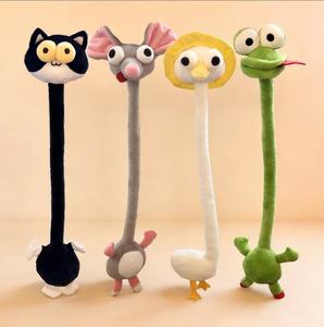 Vente en gros usine : Porte-clés et breloque de sac en peluche singe du zodiaque à col long, style 'Evil', et adorable poupée en peluche singe du zodiaque chinois des 12 signes - Product Image 2
