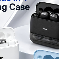 Écouteurs sans fil TWS NE-Y239 6-en-1, 3 styles (clip-on/semi intra-auriculaires/écouteurs de sommeil), disponibles pour le sport, le travail, le sommeil, personnalisation OEM