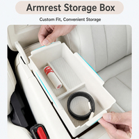 Ensemble de rangement pour accoudoir ORA 5 2026 avec séparateurs, boîte de rangement pour console centrale et accessoires de personnalisation intérieure