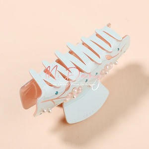 <span class=keywords><strong>Mi</strong></span> daiery – pinces à cheveux en acétate <span class=keywords><strong>de</strong></span> cellulose, perle fleur, <span class=keywords><strong>queue</strong></span> <span class=keywords><strong>de</strong></span> <span class=keywords><strong>cheval</strong></span>, mode <span class=keywords><strong>de</strong></span> montage, pince à cheveux pour femmes, vente en gros, 223413 - Product Image 4