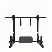 Barre de traction murale multifonctionnelle réglable en acier, amovible, réversible, pliable et portable, avec extension et contraction des bras