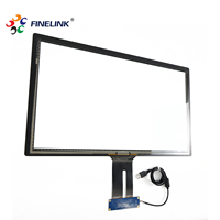 Écran tactile capacitif PCAP 21,5 pouces, multi-touch 10 points, G+G, étanche IP65, pour machine de jeu, casino, PC tout-en-un