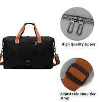 Grand sac de rangement multifonctionnel noir 46x25x28 |   Corbeille pliable robuste en tissu Oxford pour l'organisation de la garde-robe et du salon