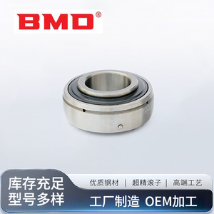 Jiebang Mounted Spherical Roller Bearing Double Row With <b>Set</b> <b>Screw</b> Locking For Motor And Fan Applications - Product Image 3