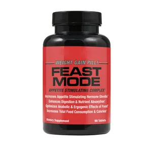 Weight Gain Capsules Men's Strength Booster Build Stronger Muscles Fat Burner Capsule Slimming Pill Sports Nutrition Supplement