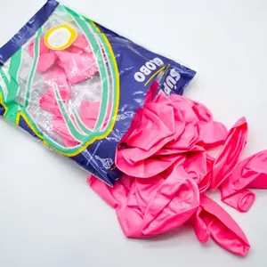 Pack of 100 HYF Brand Pink Latex <b>Balloons</b> Model G4-003-ROSADO Birthday Decoration - Product Image 4