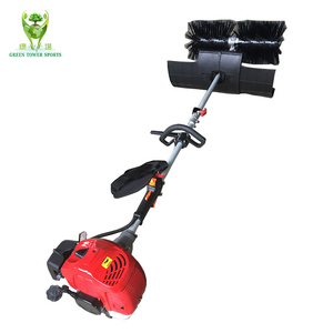 Machine de nettoyage de gazon Brosse de nettoyage de balayeuse de toiletteur de gazon artificiel télescopique avec <span class=keywords><strong>prix</strong></span> d'usine - Product Image 2