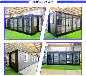 <span class=keywords><strong>บ้าน</strong></span>ตู้คอนเทนเนอร์สไตล์หรู, ห้องโดยสารสไตล์แอปเปิลพร้อมหน้าต่างกระจกจากพื้นถึงเพดานบ้านทันสมัยสำหรับรีสอร์ทวิลล่า - Product Image 2
