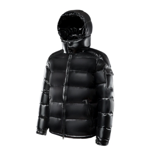 Veste matelassée en duvet blanc Bechance pour femmes, conçue pour le confort urbain en hiver - Product Image 3