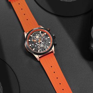 Reloj MEGIR 2235 Nuevo para Hombre, Marca de Lujo, Deportivo, Correa de Silicona, Luminoso, con Calendario, Reloj de Pulsera, Montre Homme - Product Image 4