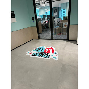 Autocollant en vinyle personnalisé en forme de jeu de pierres, imperméable et écologique, avec impression UV et vernis mat, pour décoration intérieure et jeu de puzzle au sol - Product Image 2