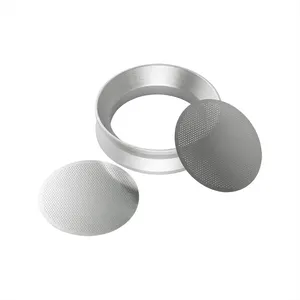 Groothandelsprijs 53Mm Doseertrechter En Espresso Puck Scherm Set Grinder Trigger Portafilter Dosisring En Filter