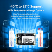 SSD MSATA Kelas Enterprise yang Tangguh, Flash 3D TLC Solid State Drive untuk Kendaraan di Dalam Kendaraan & Perangkat Tertanam yang Dipasang di Kendaraan
