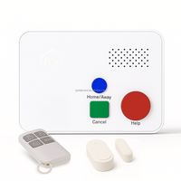 Système d'appel d'urgence pour personnes âgées, détecteur d'intrusion de porte, capteur de sécurité pour vie autonome - Solution de sécurité intelligente pour la maison 4G LTE CE/FCC