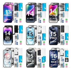 จอแสดงผลโทรศัพท์มือถือคุณภาพสูงขายส่ง ความสว่าง 400cd สำหรับรุ่น <span class=keywords><strong>12</strong></span>/13/14/15/16/17 <span class=keywords><strong>Pro</strong></span>/<span class=keywords><strong>Pro</strong></span> <span class=keywords><strong>Max</strong></span>/PLUS 16E/17E <span class=keywords><strong>ราคา</strong></span>พิเศษ - Product Image 1