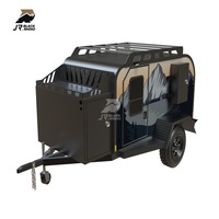 Remorque tout-terrain légère 2026 à vendre, camping-car économique avec tente de toit et extension coulissante