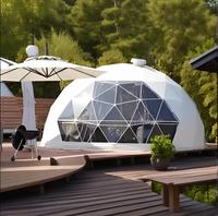Tente de dôme de glamping Igloo géodésique Offre Spéciale tente dôme ronde extérieure transparente de haute qualité 4m 5m 6m 7m 8m