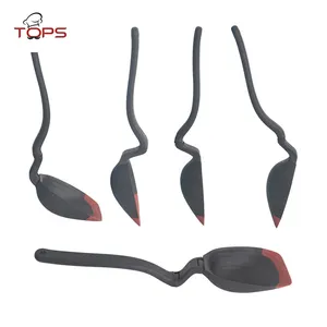 Sartén de silicona con rotación de 360 grados, cuchara grande para sopa, cucharón de silicona para cocinar o servir <span class=keywords><strong>grandes</strong></span> lotes de sopa - Product Image 1