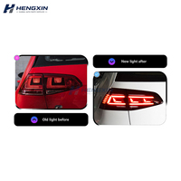 2 pièces - Feux arrière pour VW Golf 7 - Feux arrière 2013-2021 - Feux de brouillard arrière - Clignotants - Accessoires automobiles