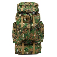 Sac à dos tactique polyvalent avec GPS de grande capacité Sac d'organisation du sport pour les voyages, le travail et la préparation aux urgences