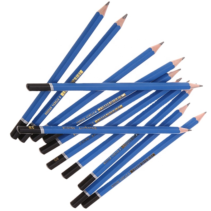 Товары для творчества Daubigny, стандартный набор предварительно заточенных карандашей 2B для взрослых и детей, набор карандашей для художественных эскизов //