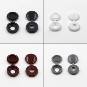 Vente en gros de couvre-meubles ronds en plastique, accessoires de meubles, verre 10 mm, miroir <span class=keywords><strong>d</strong></span>écoratif à visser - Product Image 4